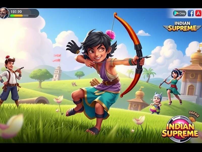Indian Archery Supreme Login Screen