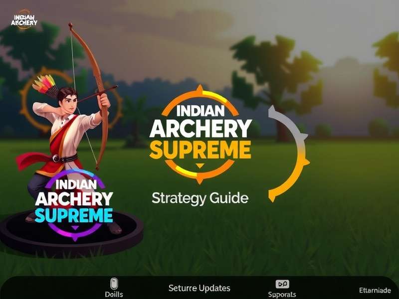Indian Archery Supreme Main Screen